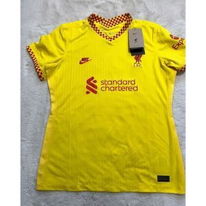 Nike Liverpool FC Stadium 21/22 soccer premier league jersey DB6227-704 women L
